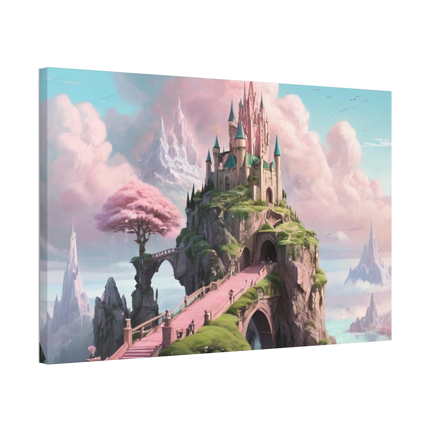 Pink Castle Collection ✨  Classic Stretched Canvas