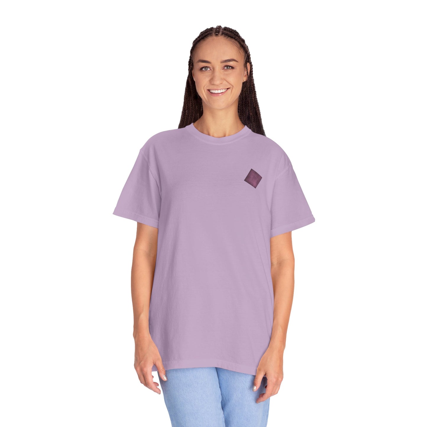 Camiseta unisex teñida en prenda Color-L