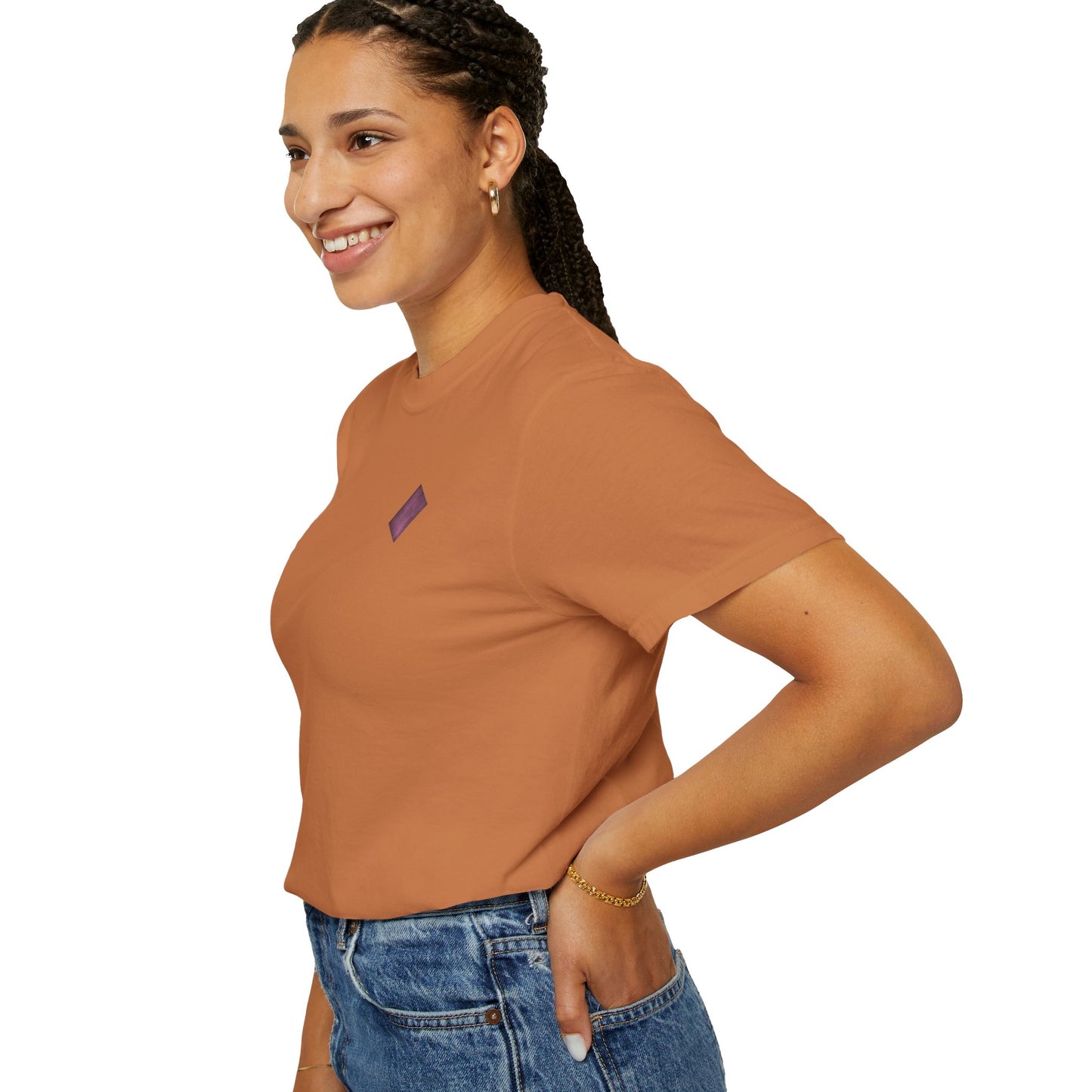 Camiseta unisex teñida en prenda Color-L