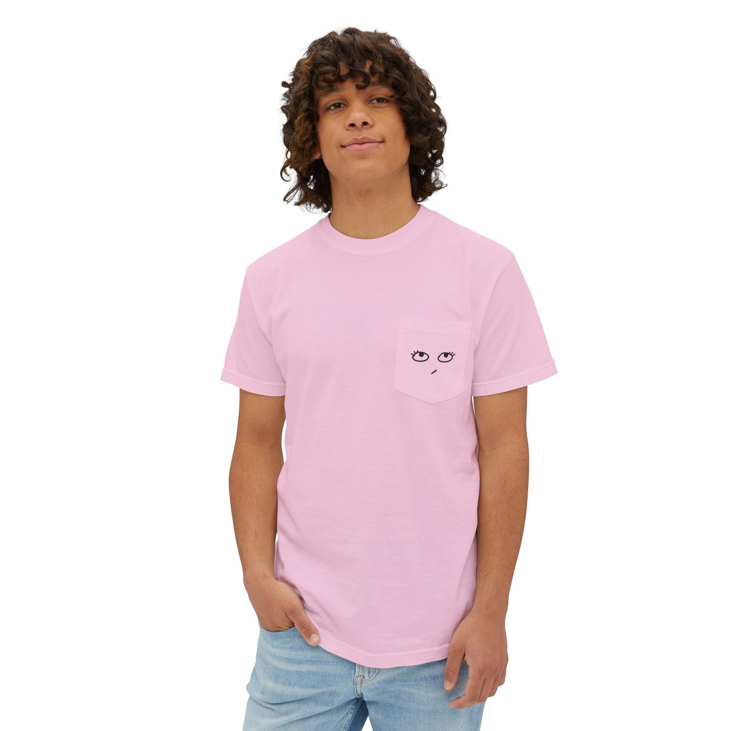 Heh Unisex Garment-Dyed Pocket T-Shirt