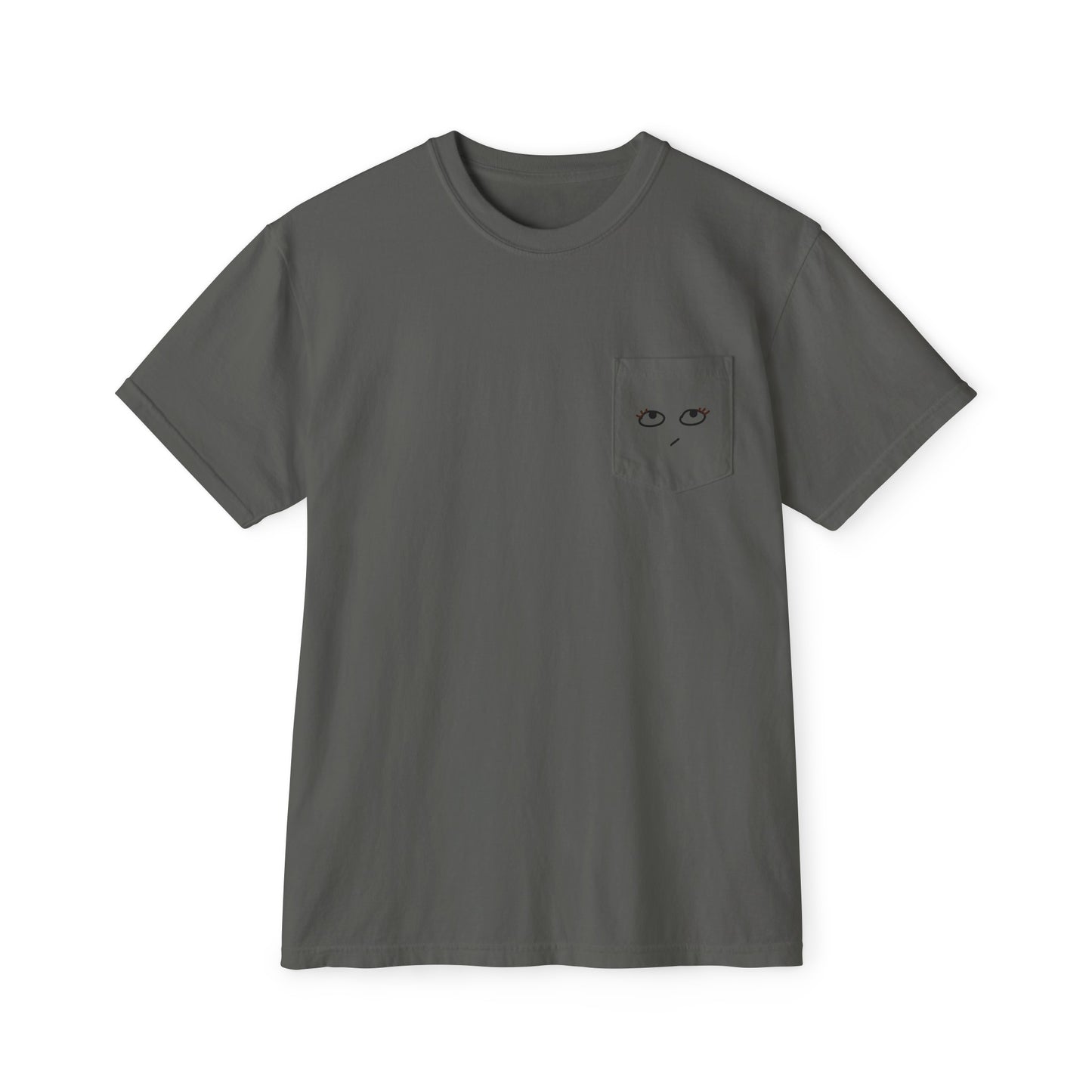 Heh Unisex Garment-Dyed Pocket T-Shirt