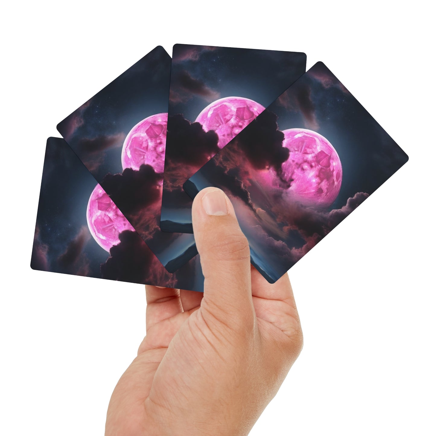 Cartas laminadas con protección UV Moonshine Poker 