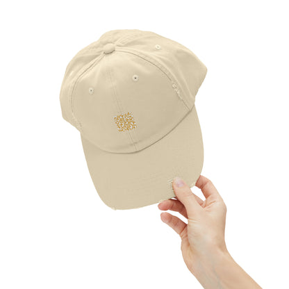 Gold Line 24A Unisex Distressed Cap