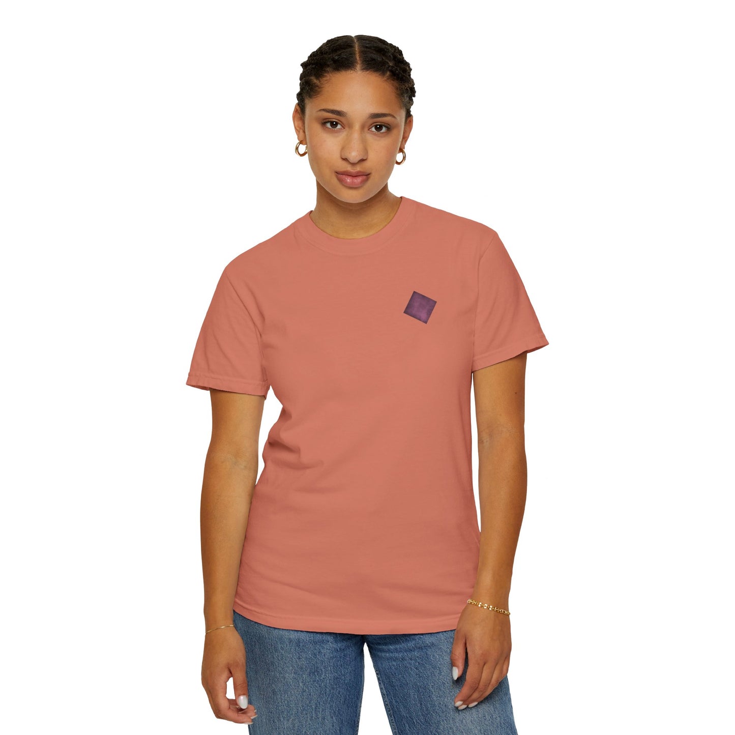 Camiseta unisex teñida en prenda Color-L