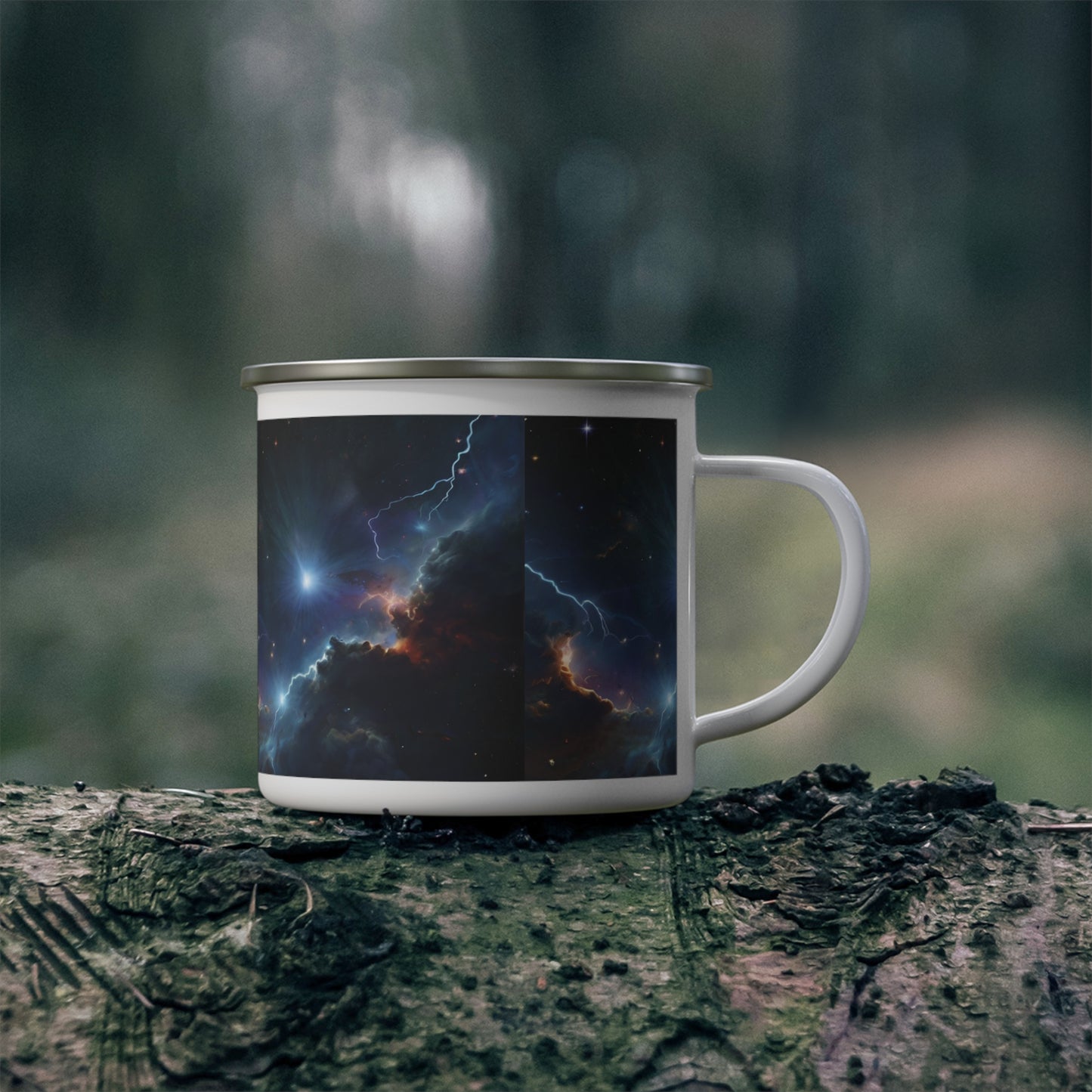 Taza de camping esmaltada Universe-L