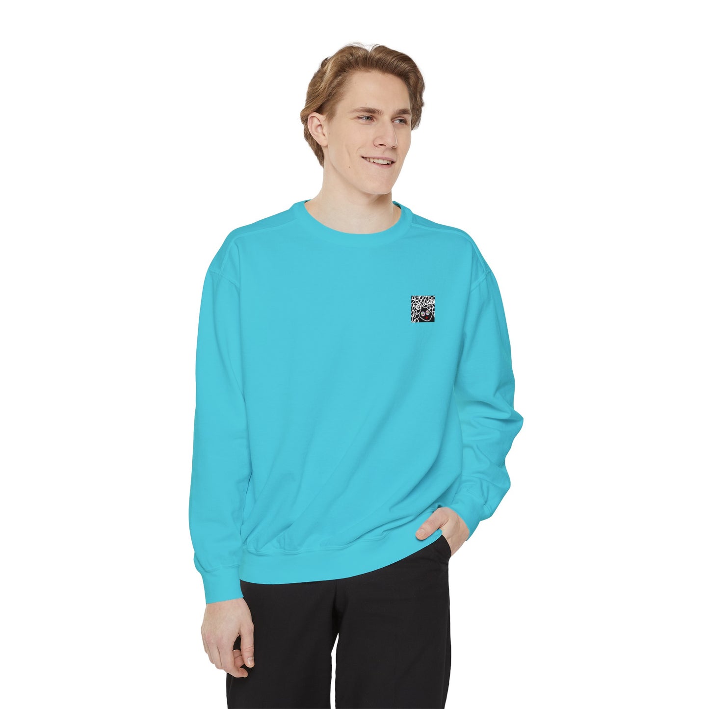 OH (I) Unisex Garment-Dyed Sweatshirt