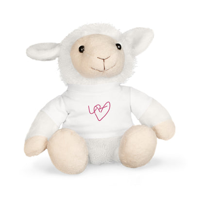 LARA Luv U Peluche 4 Animales Diferentes con Camiseta