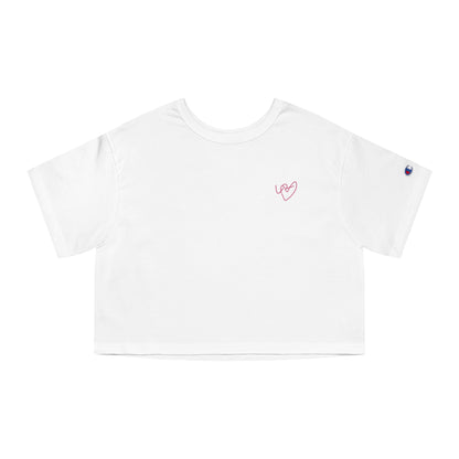 OH (I)  L Champion Women's Heritage Cropped T-Shirt