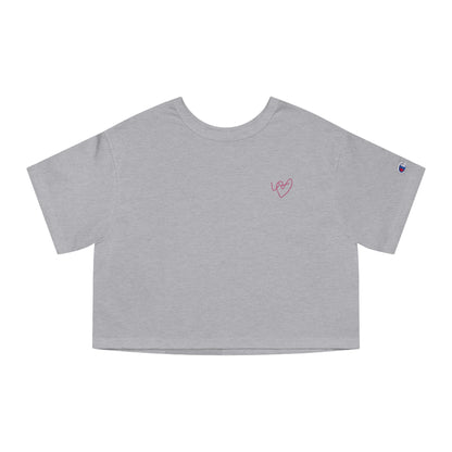 OH (I)  L Champion Women's Heritage Cropped T-Shirt