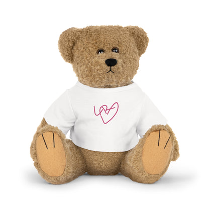 LARA Luv U Peluche 4 Animales Diferentes con Camiseta