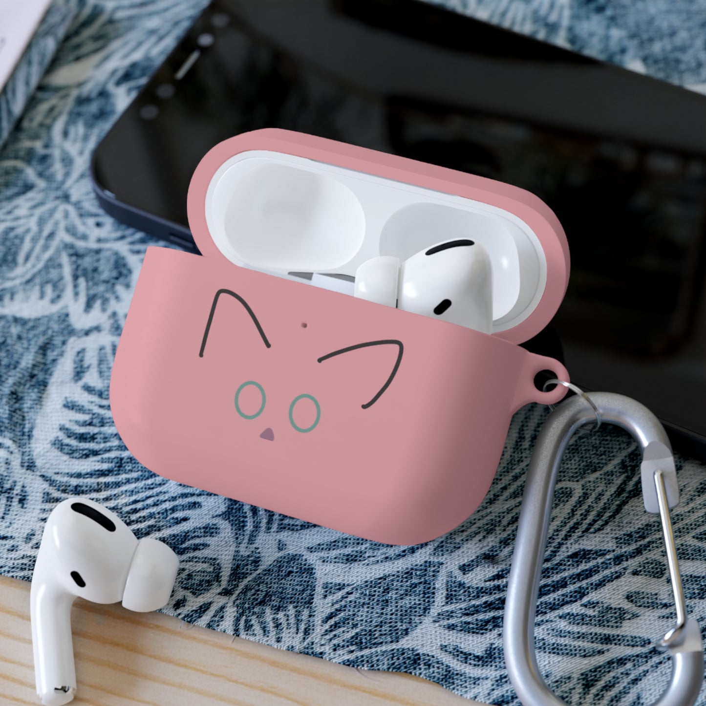 CatBB AirPods y AirPods Pro Funda de superficie lisa