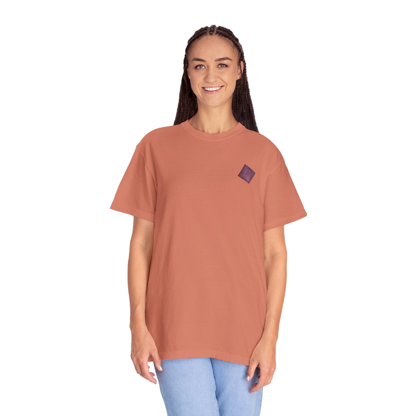 Camiseta unisex teñida en prenda Color-L