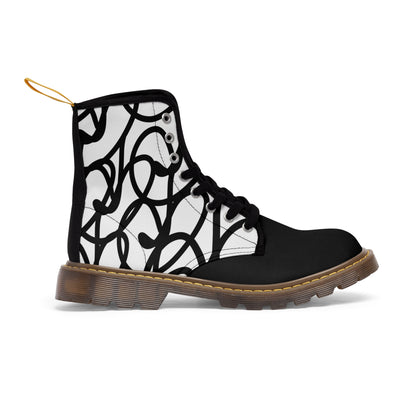 Black Berry Women's Canvas Boots