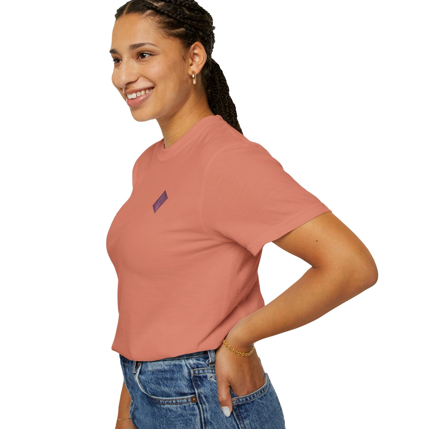 Camiseta unisex teñida en prenda Color-L