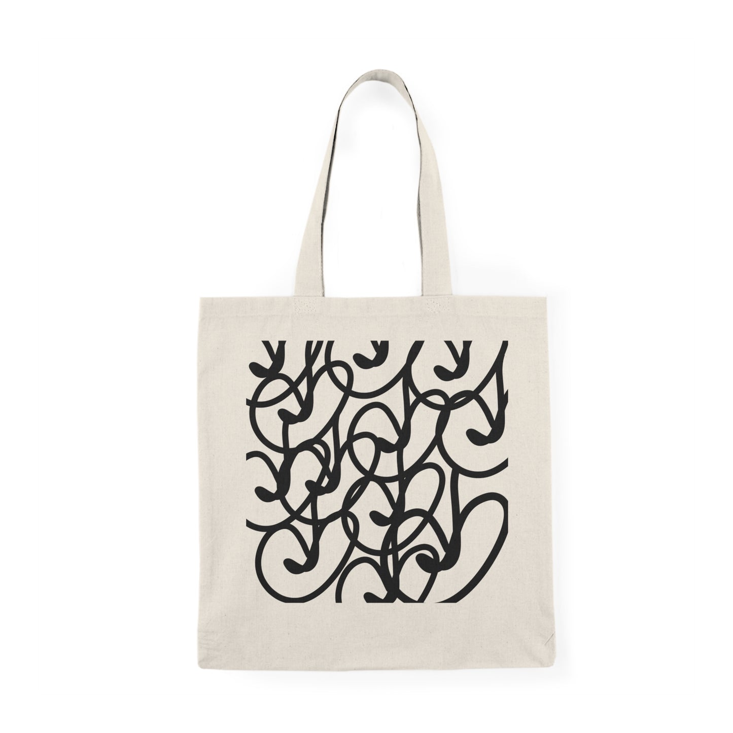 Black Berry Natural Tote Bag