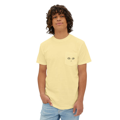 Heh Unisex Garment-Dyed Pocket T-Shirt