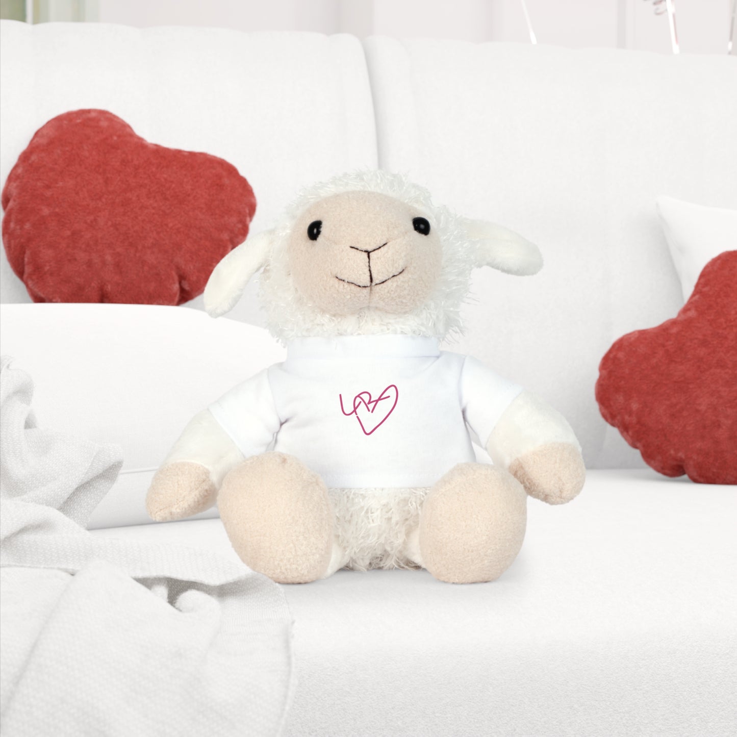 LARA Luv U Peluche 4 Animales Diferentes con Camiseta