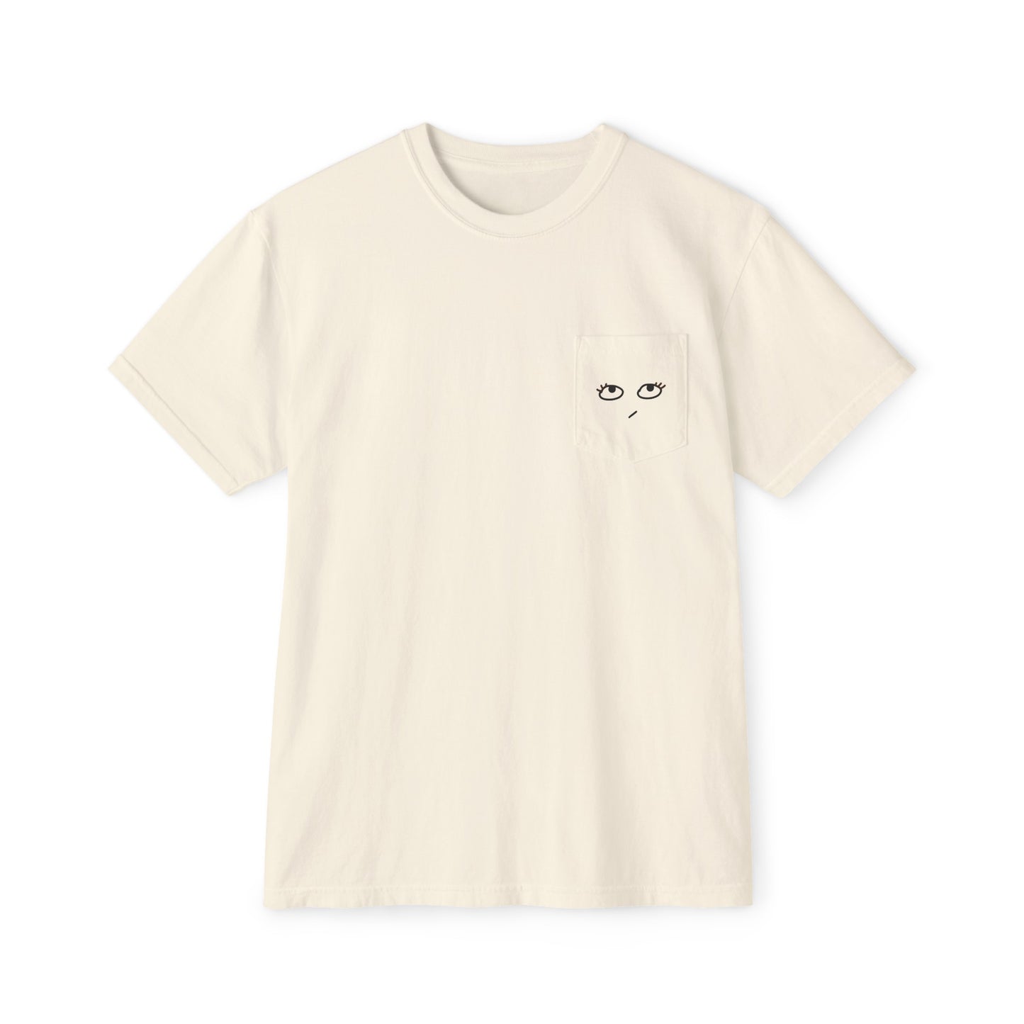 Heh Unisex Garment-Dyed Pocket T-Shirt