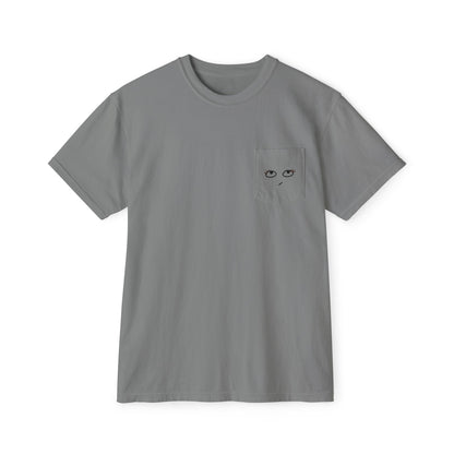 Heh Unisex Garment-Dyed Pocket T-Shirt