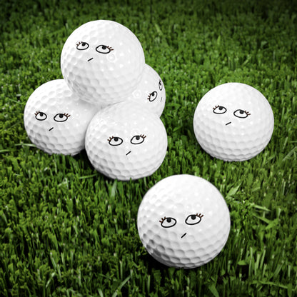 Je pelotas de golf, 6 piezas