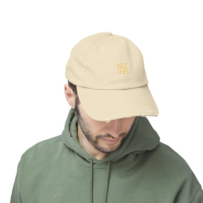 Gold Line 24A Unisex Distressed Cap