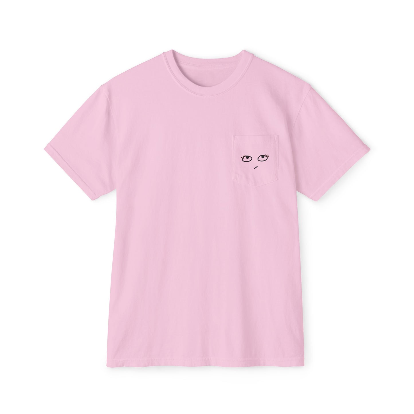 Heh Unisex Garment-Dyed Pocket T-Shirt