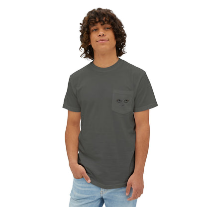 Heh Unisex Garment-Dyed Pocket T-Shirt