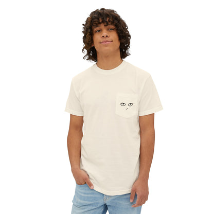 Heh Unisex Garment-Dyed Pocket T-Shirt