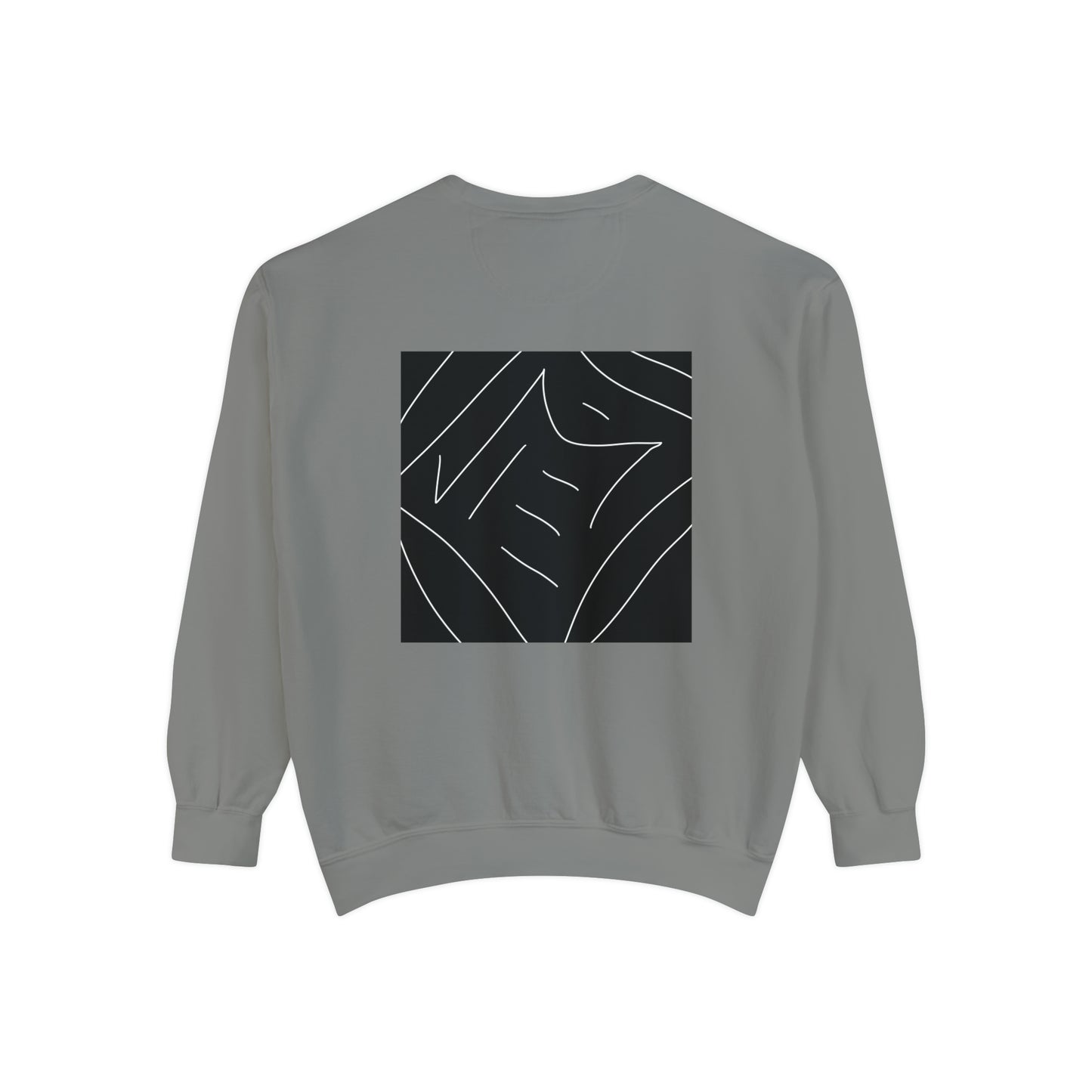 Sudadera especial unisex teñida en prenda