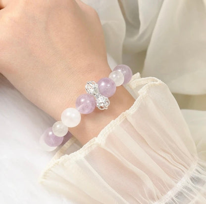 「Monthly」Amethyst, White Phantom, Green Azeztulite Quartz