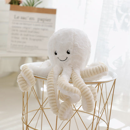 Muñeco colgante de decoración de habitación infantil de peluche de pulpo