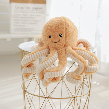 Muñeco colgante de decoración de habitación infantil de peluche de pulpo