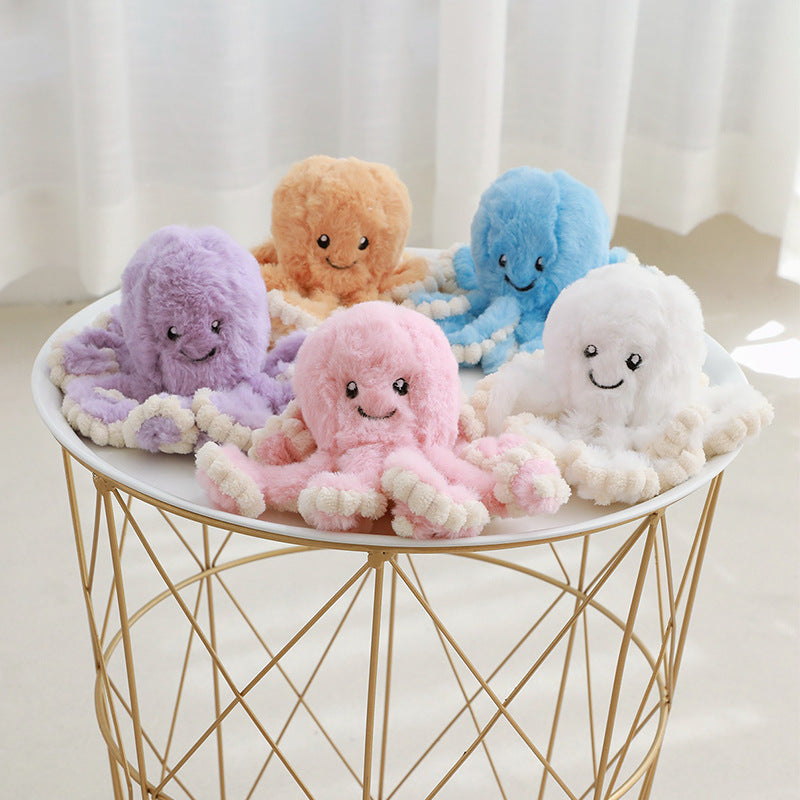 Muñeco colgante de decoración de habitación infantil de peluche de pulpo