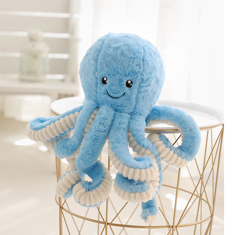 Muñeco colgante de decoración de habitación infantil de peluche de pulpo