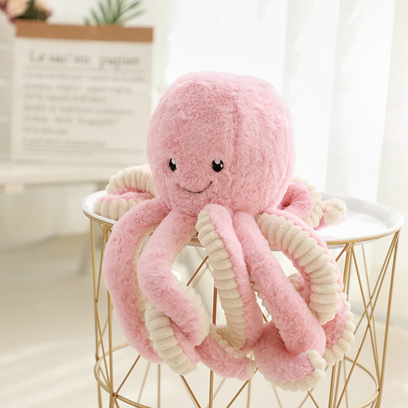 Muñeco colgante de decoración de habitación infantil de peluche de pulpo