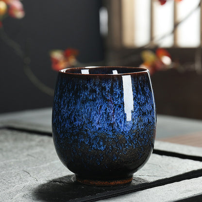 Tianmu ceramic tea cup