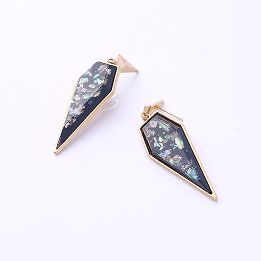 Geometric Drop Earrings