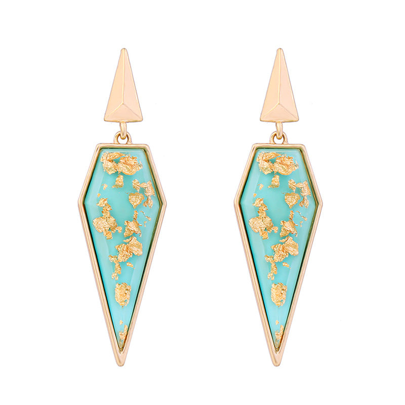 Geometric Drop Earrings