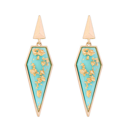 Geometric Drop Earrings