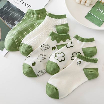 Socks 5 pairs set