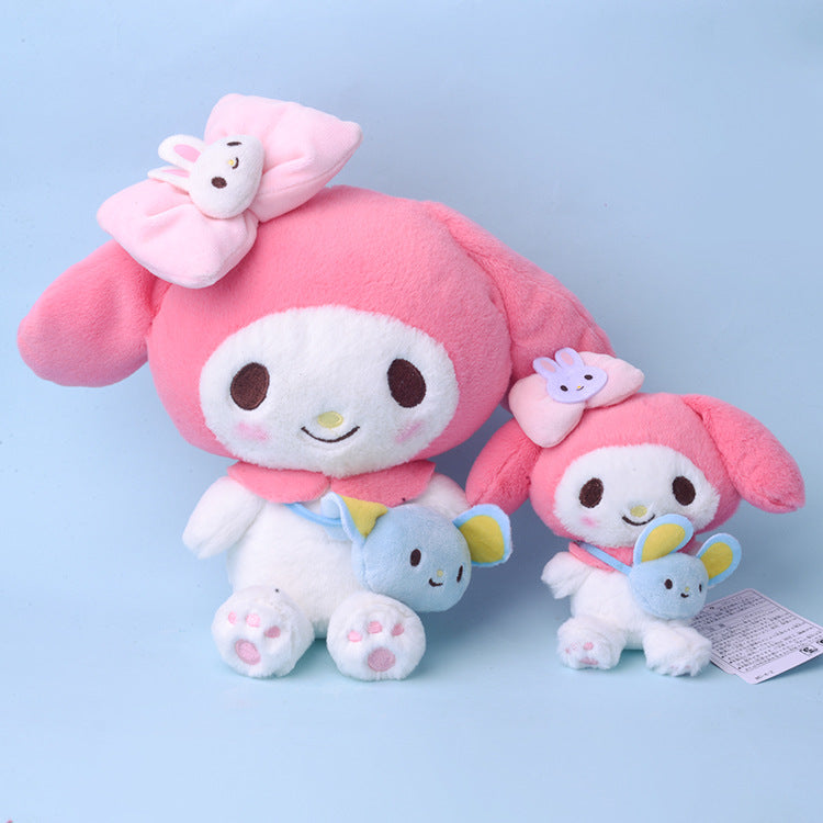 Lindo amigo abrazable Sanrio Kuromi Melody Cinnamon