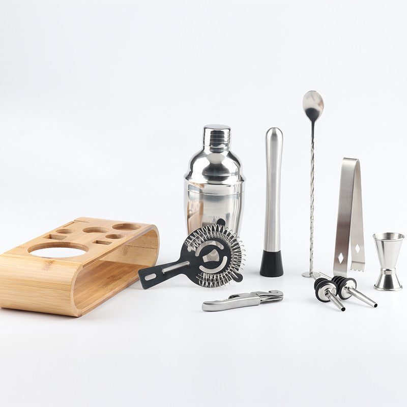 Stainless steel cocktail shaker set