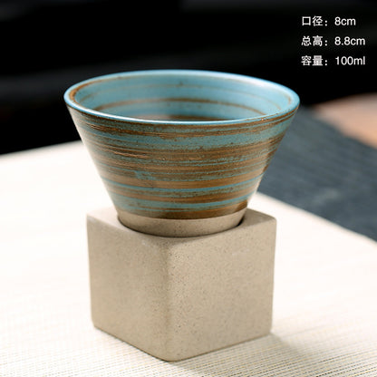 Japanese stoneware tea cups