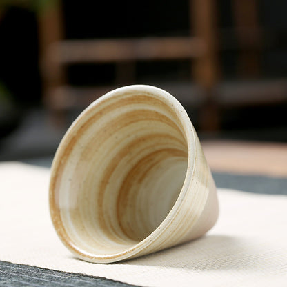 Japanese stoneware tea cups