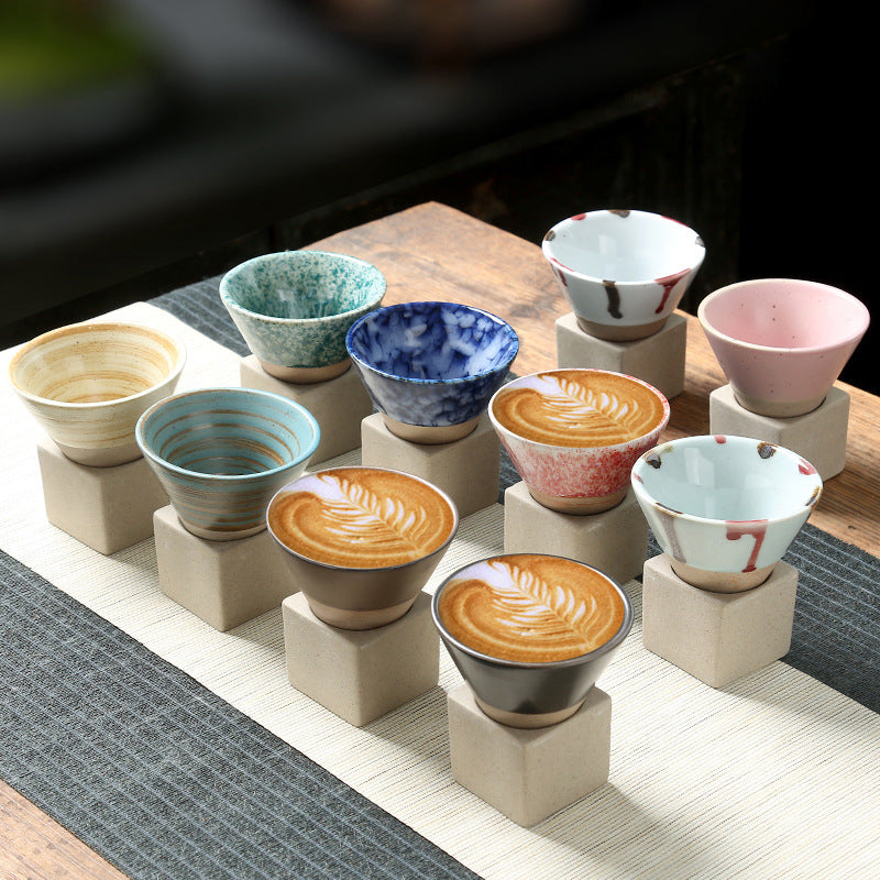 Japanese stoneware tea cups