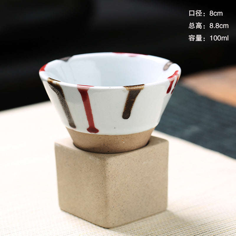 Japanese stoneware tea cups