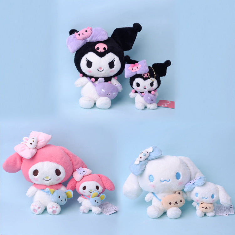 Lindo amigo abrazable Sanrio Kuromi Melody Cinnamon