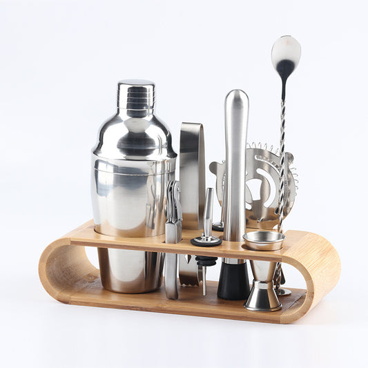 Stainless steel cocktail shaker set