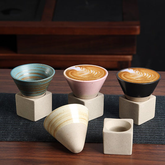 Japanese stoneware tea cups