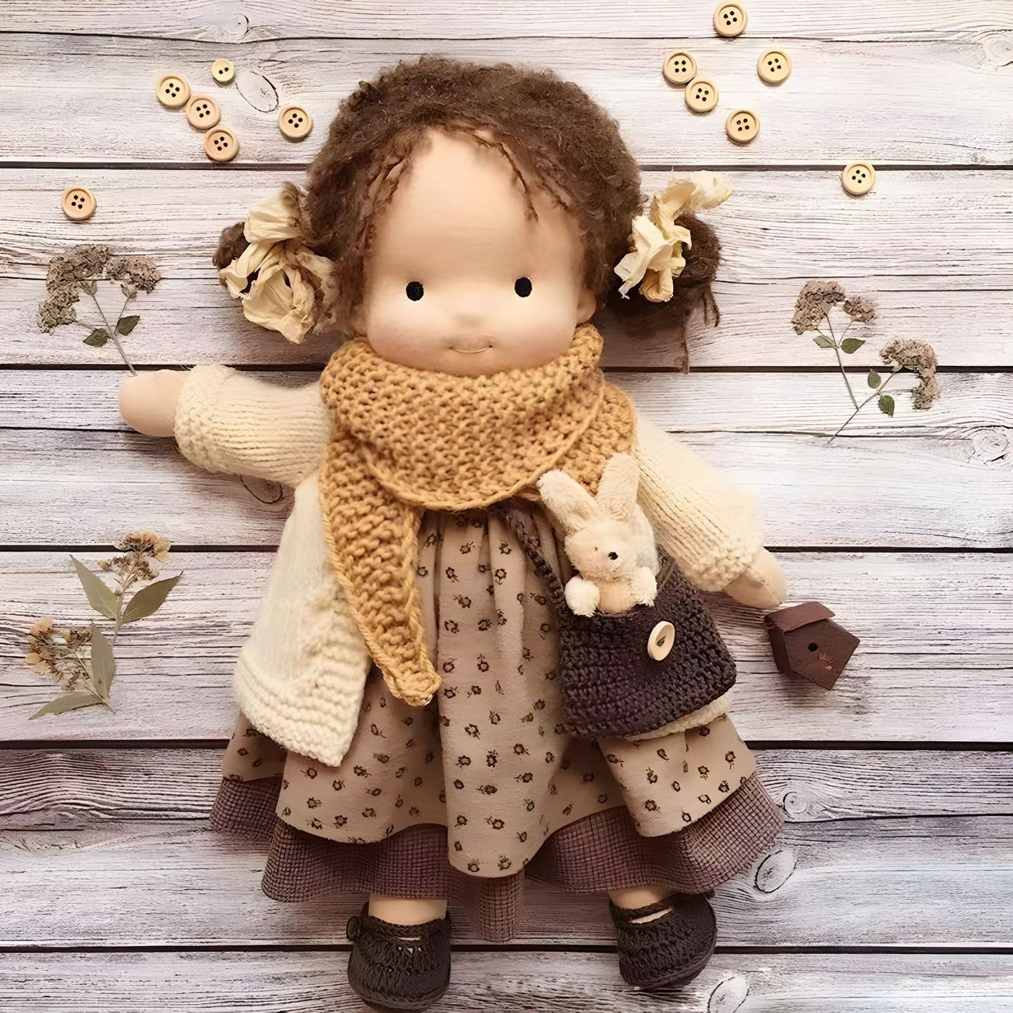 Waldorf artist handmade dolly